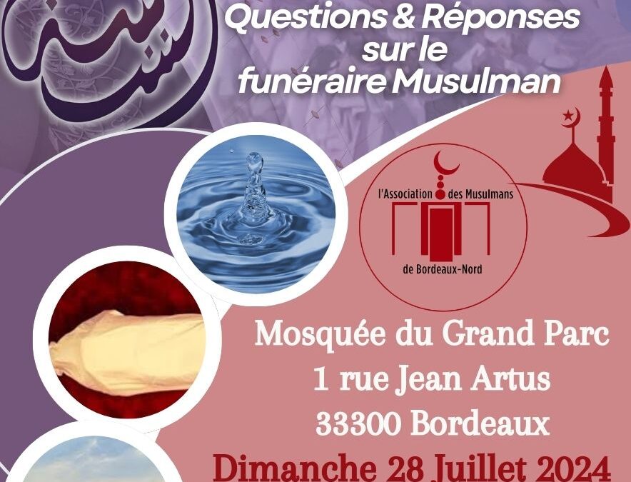 Demonstration de Toilette islamique rituelle – Q&R Funéraire musulman